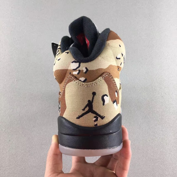 Authentic Air Jordan 5 Supreme x Camo